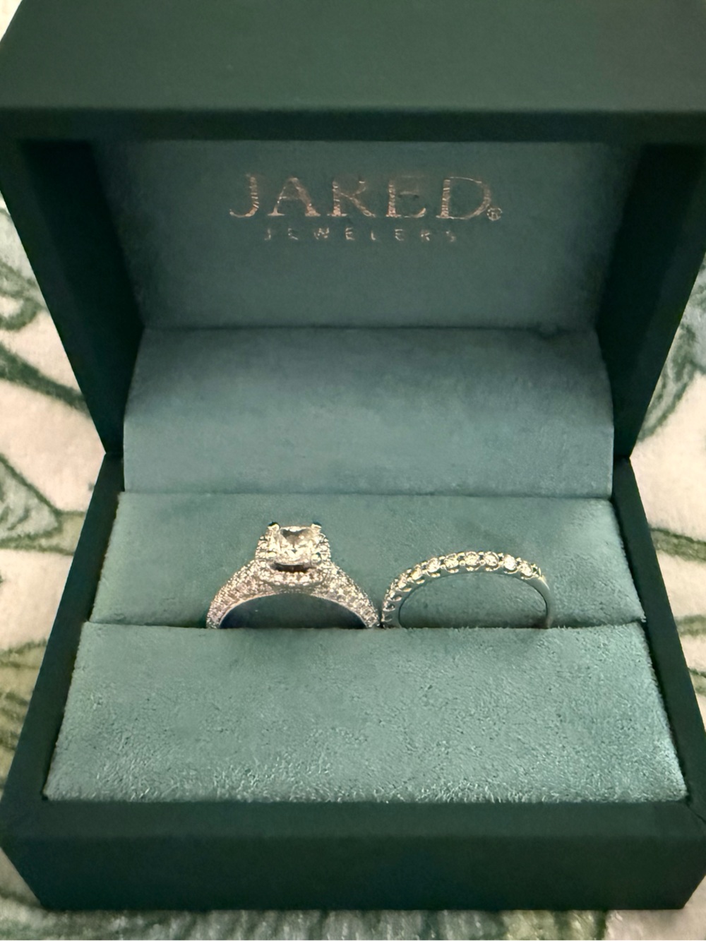 Diamond Wedding Ring Set